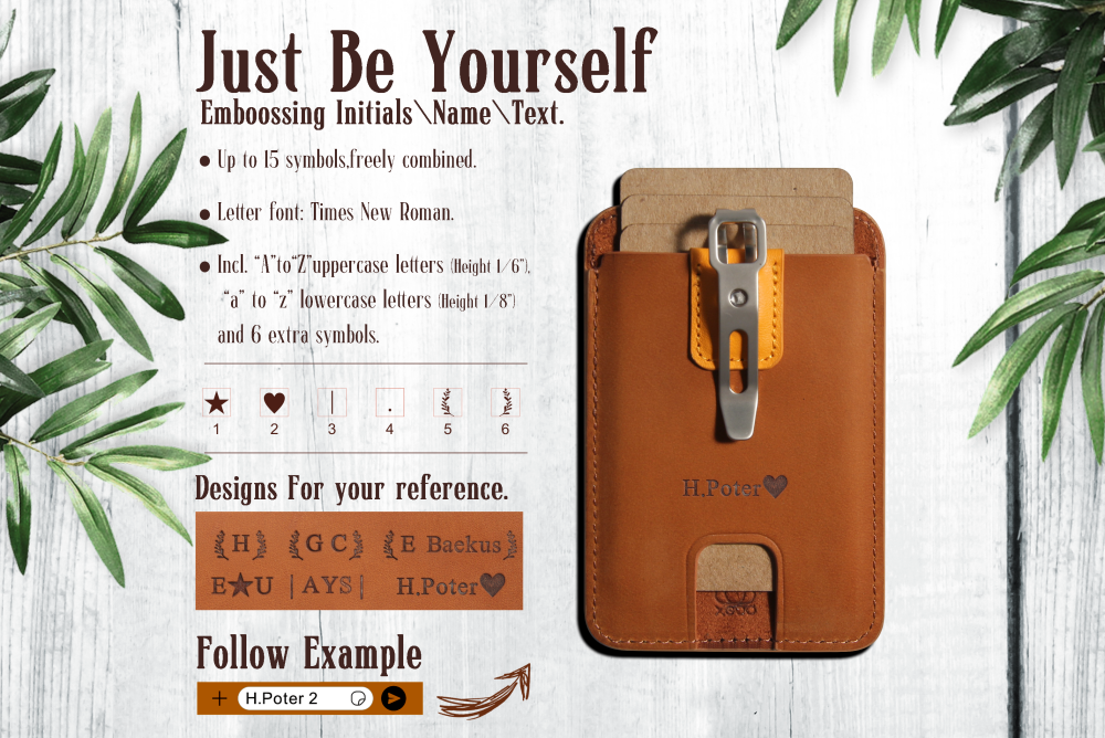 Hermes Brown Card Holder & Badge Holder|Vertical |