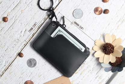 Pitch Black Coin Pouch Airtag